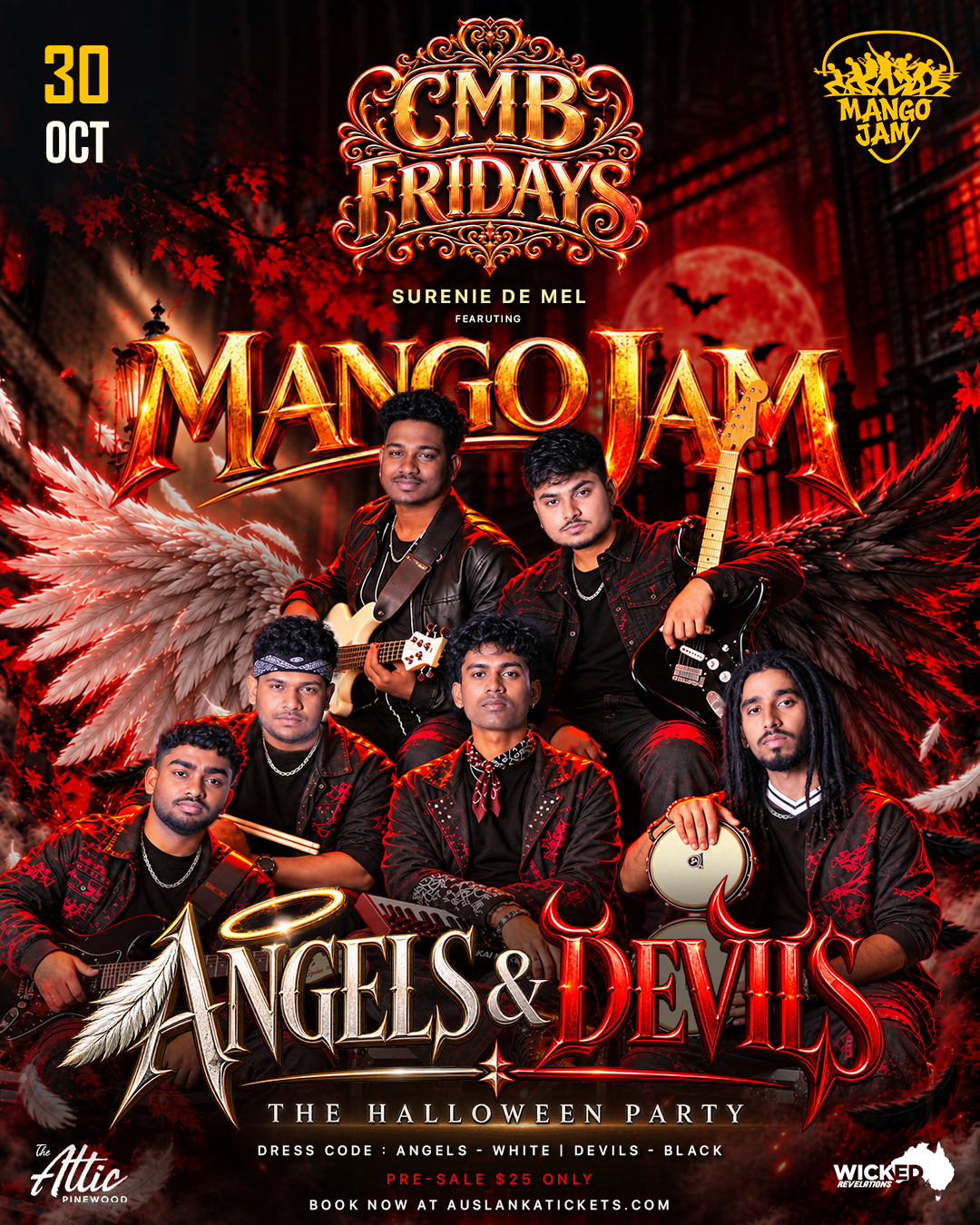 CMB FRIDAYS - THE HALLOWEEN PARTY FT. SURENIE DE MEL