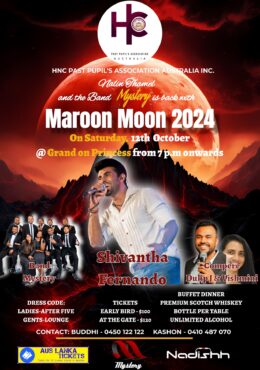 Maroon Moon 2024 – Dinner Dance