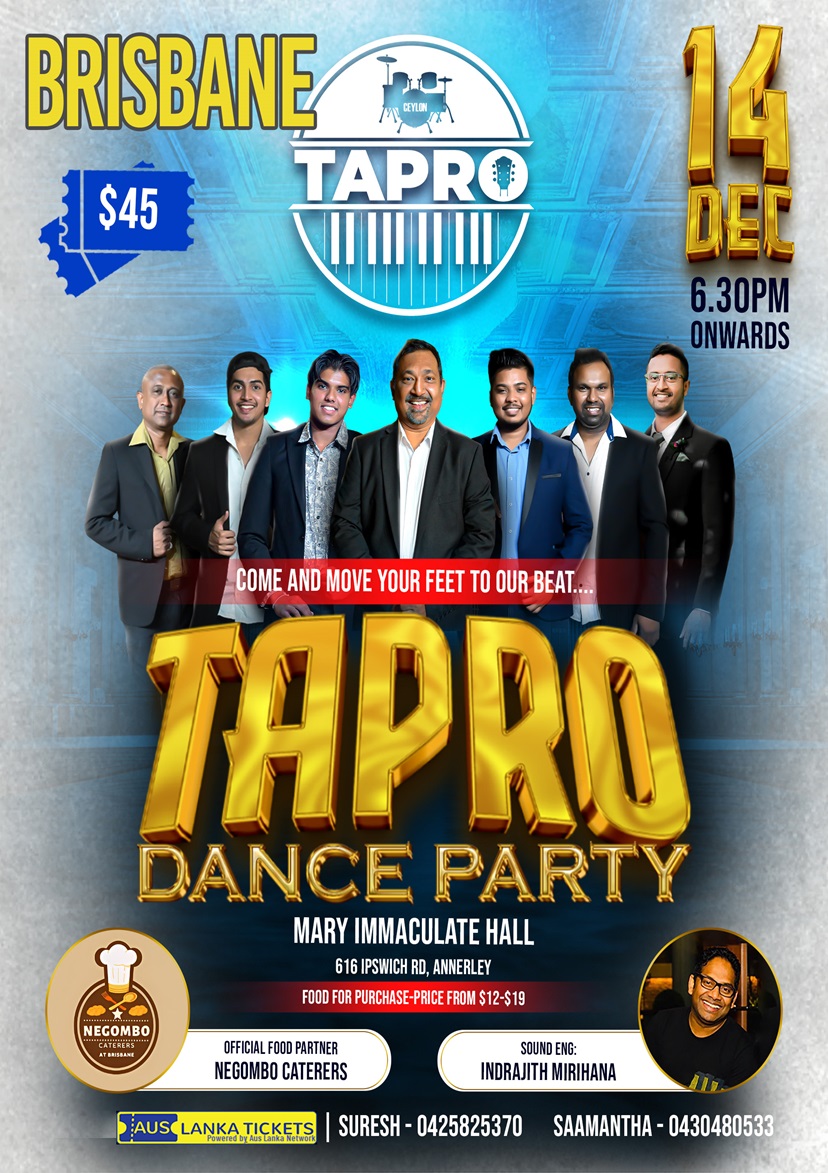 Tapro Dance Party – BRISBANE