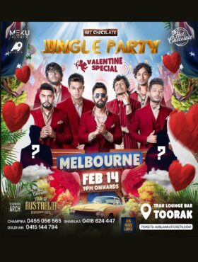 Hot Chocolate Jungle Party- Valentine Special – MELBOURNE