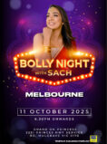 BOLLY NIGHT WITH SACH | MELBOURNE