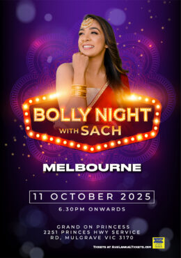 BOLLY NIGHT WITH SACH | MELBOURNE