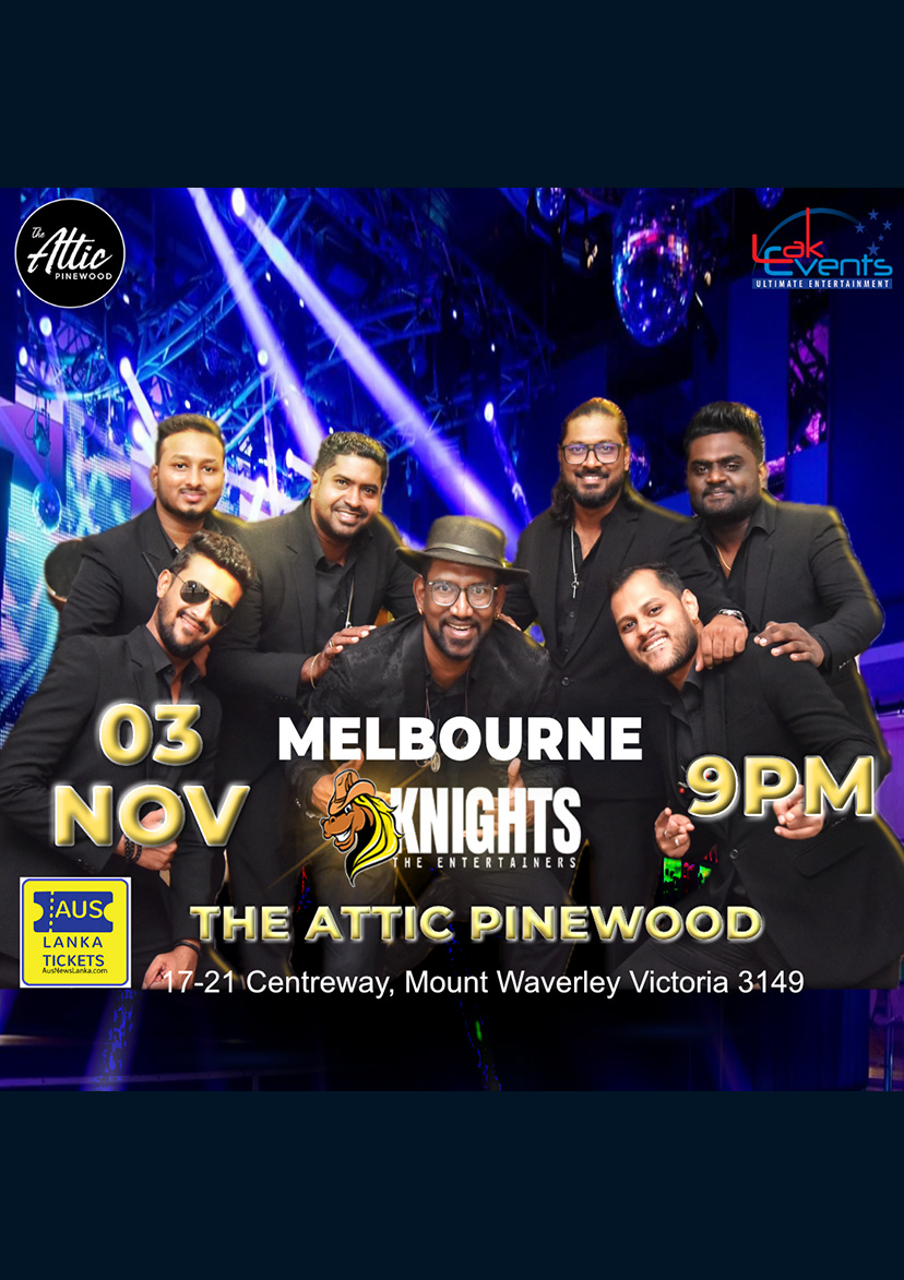 KNIGHTS LIVE IN MELBOURNE