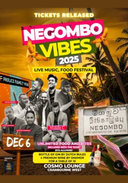 NEGOMBO VIBES 2025 – Food & Music Festival – Melbourne