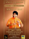 Sing-along Night with Jananath Warakagoda – Melbourne
