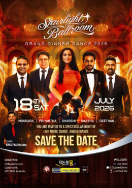 STARLIGHT BALLROOM Dinner Dance – Melbourne