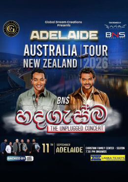 BnS HADAGASMA – The Unplugged Concert – ADELAIDE