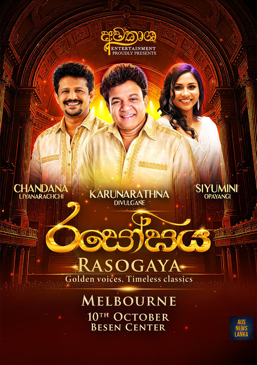 RASOGAYA – Golden Voices & Timeless Classics – MELBOURNE