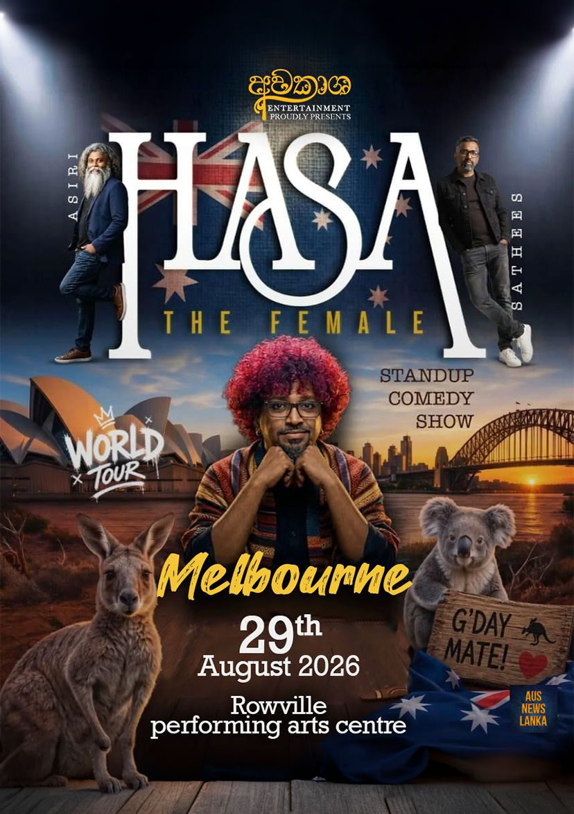 Hasa – The Female – Comedy Show – Melbourne