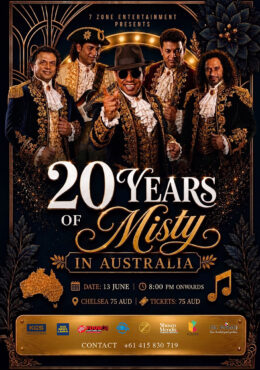 20 YEARS OF MISTY IN AUSTRALIA – Melbourne