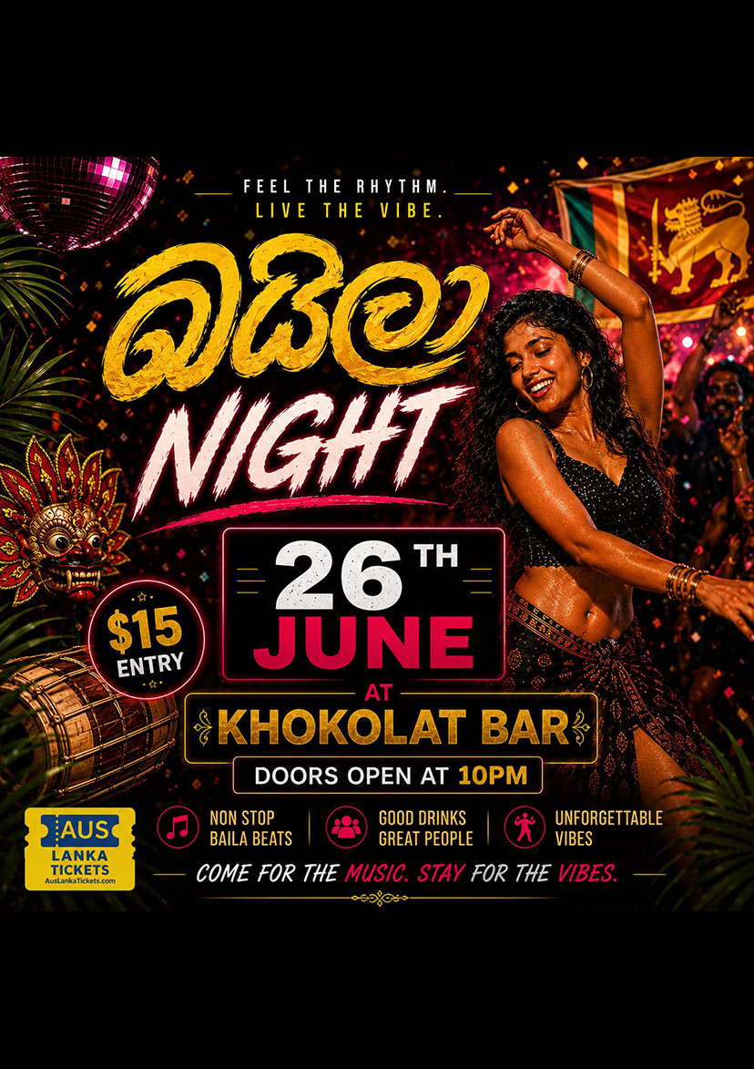 BAILA NIGHT at Khokolat Bar – Melbourne