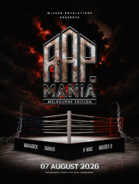 RAP MANIA – MELBOURNE EDITION 2026