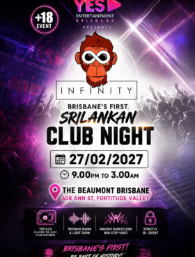 INFINITY CLUB NIGHT – BRISBANE 2027