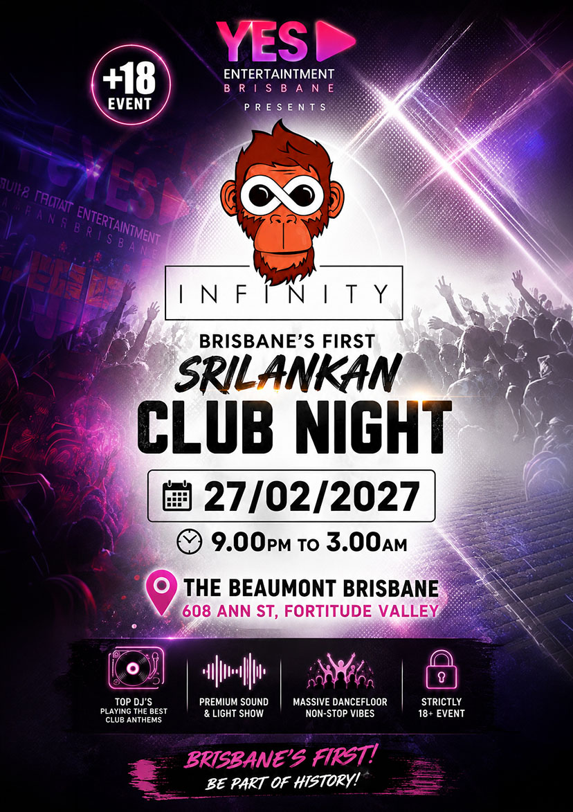 INFINITY CLUB NIGHT – BRISBANE 2027
