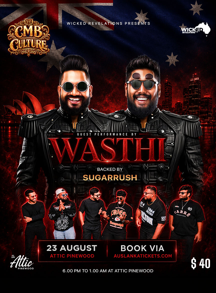 CMB CULTURE – WASTHI x SUGARRUSH – Melbourne