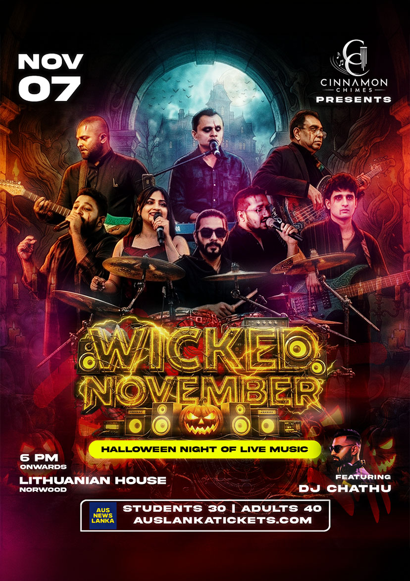 WICKED NOVEMBER – ADELAIDE