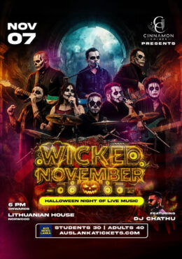 WICKED NOVEMBER – ADELAIDE