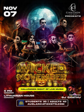 WICKED NOVEMBER – ADELAIDE