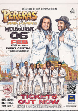 PERERAS with Marians Live in Melbourne