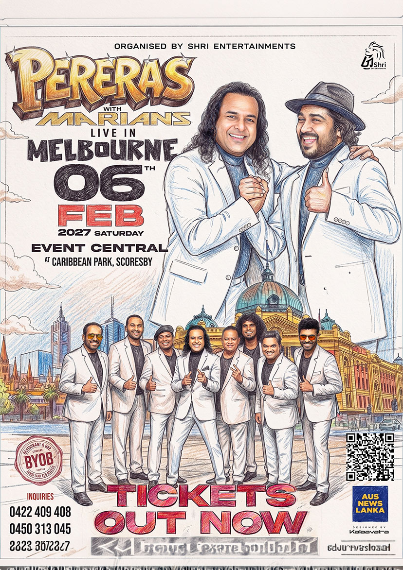 PERERAS with Marians Live in Melbourne